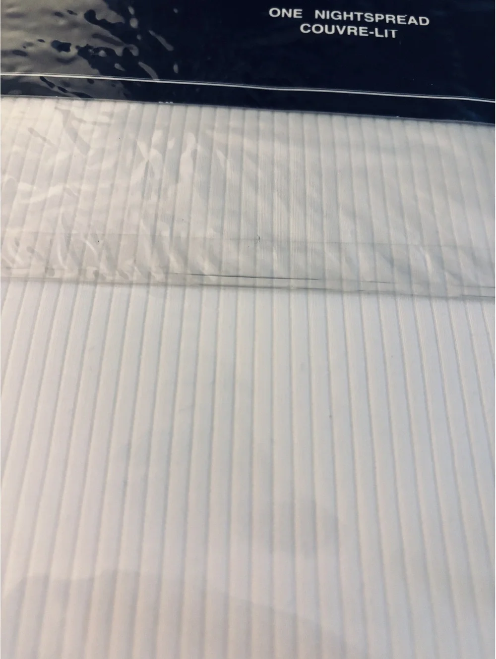 NEW Rare Ralph Lauren Shelby Faille King Scalloped Cotton Nightspread White